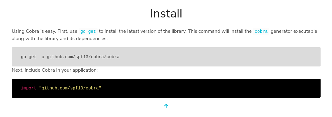 A screenshot of cobra.dev.